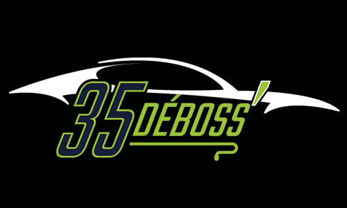 35 Déboss logo